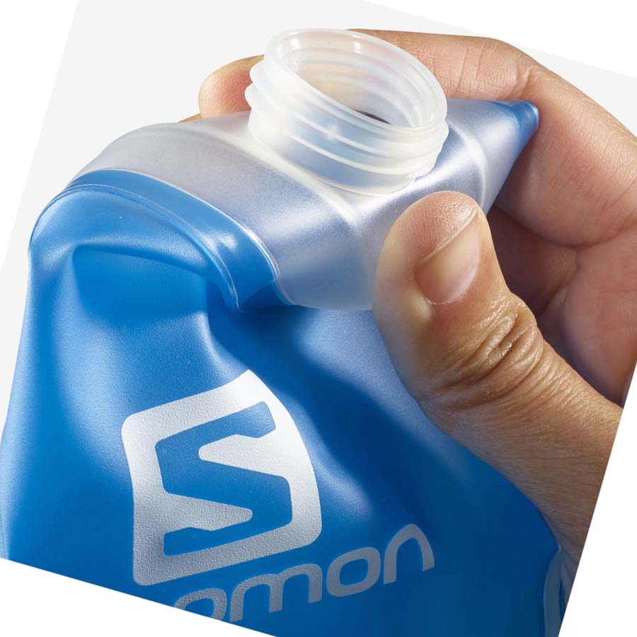 Salomon SOFT FLASK 500ml/17oz STRAW 28 Kadın Çanta Mavi | TR 2229RVD